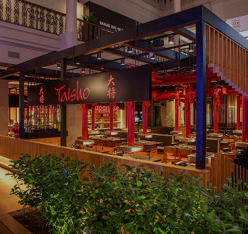 fachada do taisho yakiniku shopping curitiba