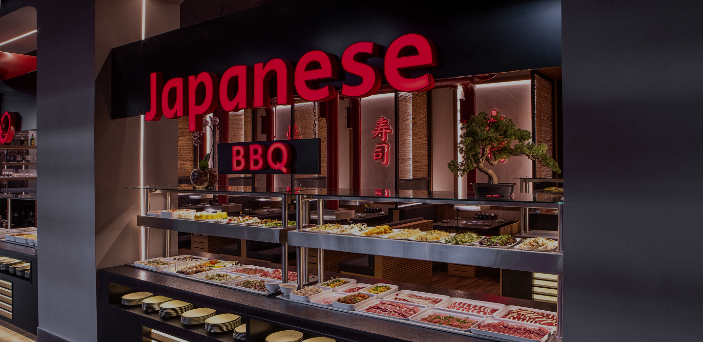 imagem de demonstração com grelha no estilo yakiniku